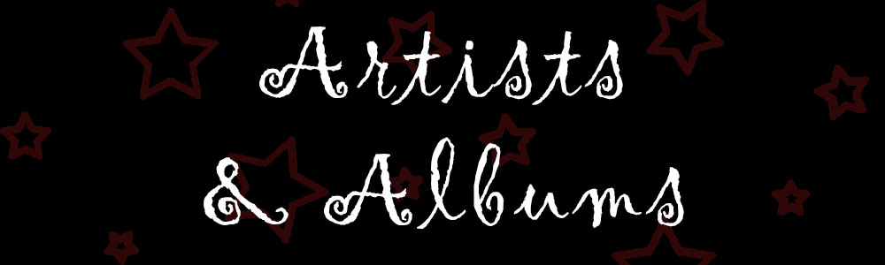 Albums and Artists Banner