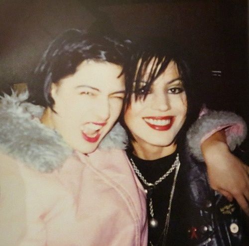 Joan Jett and Kathleen Hanna